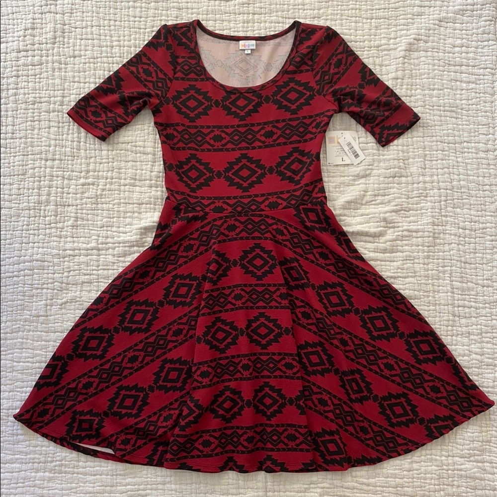 LuLaRoe Nicole Large Dress